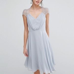 ASOS Petite Kate Lace Midi Dress